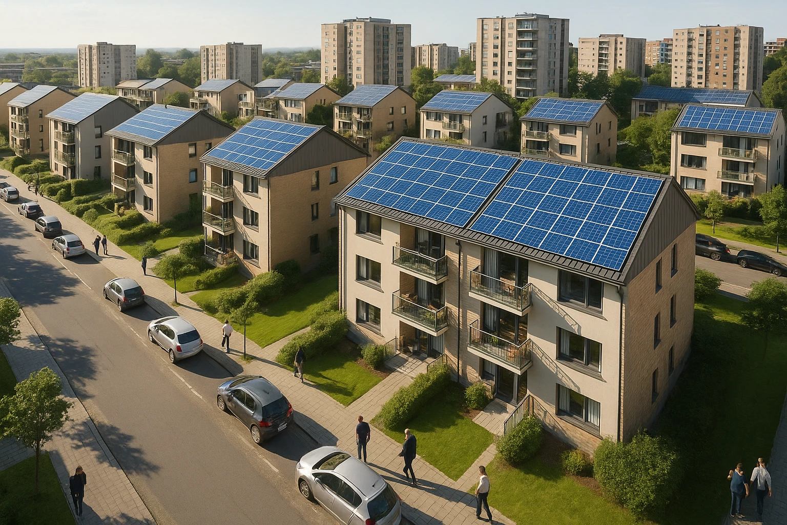 ¿Es rentable poner placas solares en una comunidad?